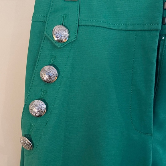 White House Black Market Jolie fit Green Pants Size 6 - Picture 2 of 5